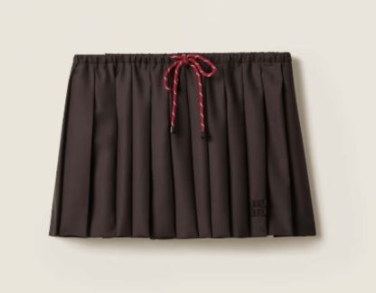 Replica Miu Miu Pleated Batavia skirt 2025 #6027