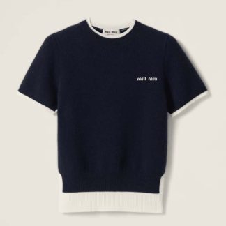 Replica Miu Miu Cashmere and wool crew-neck sweater #6017