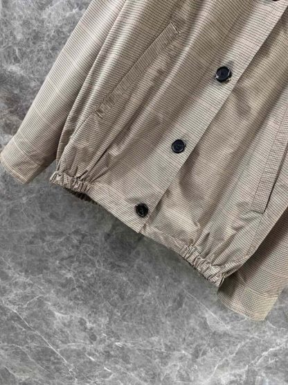 Replica Miu Miu Technical check blouson jacket 2025 #6028 - Image 6