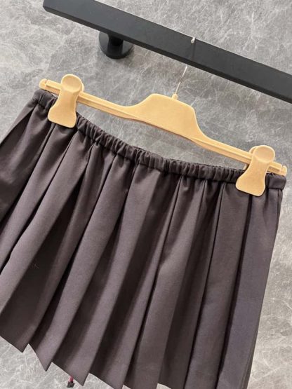 Replica Miu Miu Pleated Batavia skirt 2025 #6027 - Image 5
