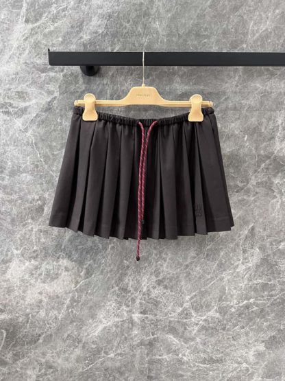 Replica Miu Miu Pleated Batavia skirt 2025 #6027 - Image 4