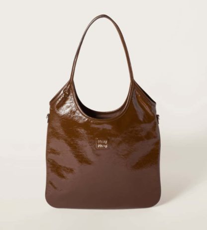 Replica Miu Miu IVY naplak patent leather bag #6082