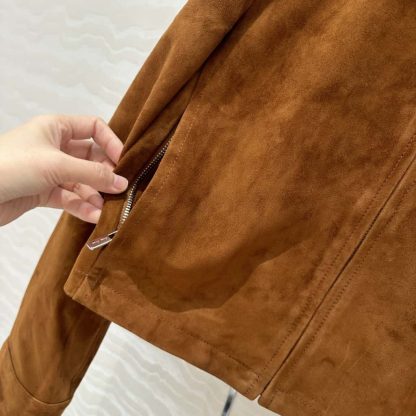 Replica Miu Miu Suede jacket 2025 #6077 - Image 7