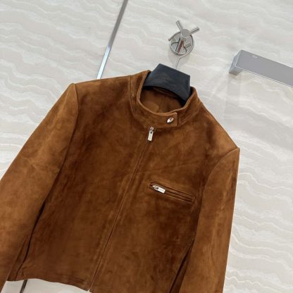 Replica Miu Miu Suede jacket 2025 #6077 - Image 6