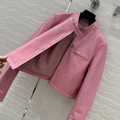 Replica Miu Miu Pink Naplak jacket 2025 #6076 - Image 6