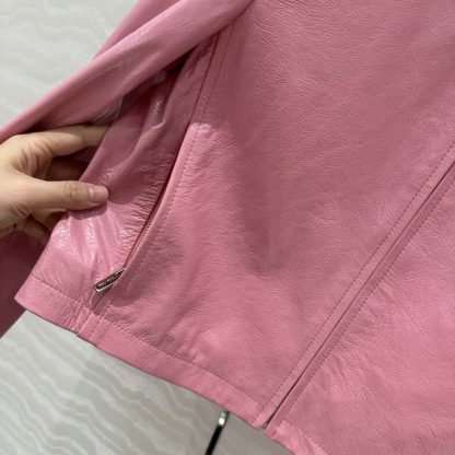 Replica Miu Miu Pink Naplak jacket 2025 #6076 - Image 9