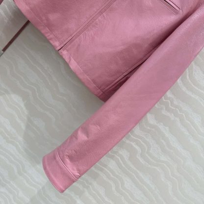 Replica Miu Miu Pink Naplak jacket 2025 #6076 - Image 8