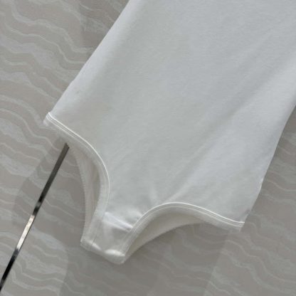 Replica Petit Bateau X Miu Miu stretch jersey bodysuit 2025 #6047 - Image 6