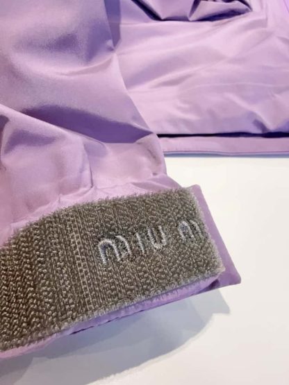 Replica Miu Miu Tec canvas blouson Lilac 2025 #6043 - Image 14