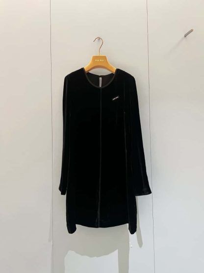 Replica Miu Miu Velvet dress 2025 #6070 - Image 2