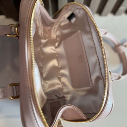 Replica Miu Miu Arcadie matelassé nappa leather mini-bag Powder Pink #6059 - Image 5