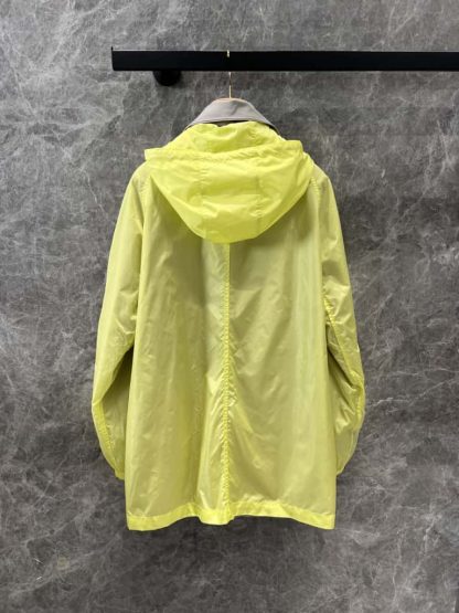 Replica Miu Miu Panama cotton and technical pongé blouson jacket 2025 #6113 - Image 3