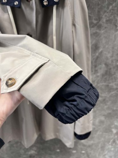 Replica Miu Miu Panama cotton and technical pongé blouson jacket 2025 #6112 - Image 9
