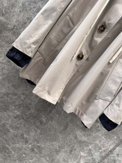 Replica Miu Miu Panama cotton and technical pongé blouson jacket 2025 #6112 - Image 5