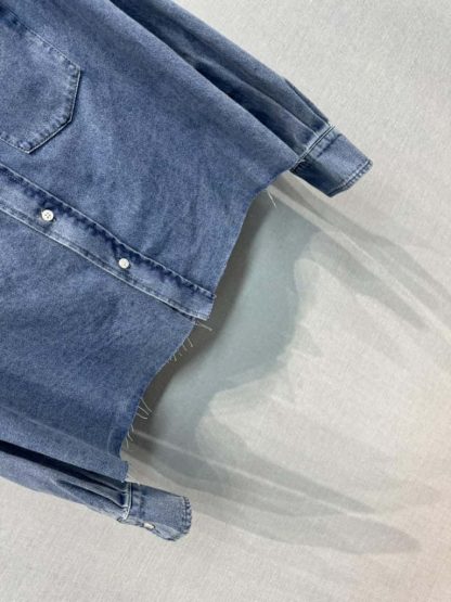 Replica Miu Miu chambray Denim shirt 2025 #6046 - Image 10
