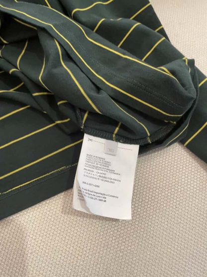 Replica Miu Miu Long-sleeved cotton jersey T-shirt 2025 Green - Image 8