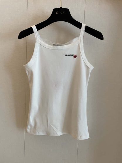 Replica Petit Bateau X Miu Miu stretch jersey top 2025 #6111 - Image 2