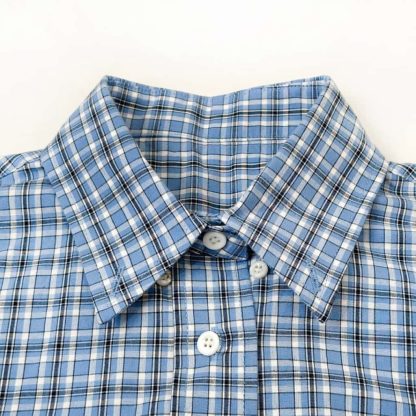 Replica Miu Miu Pleated checked poplin dress #6106 - Image 6