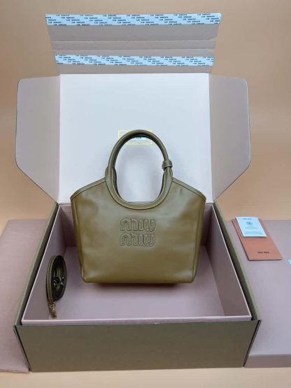 Replica Miu Miu Ivy leather bag 5BG288 #6096 - Image 5