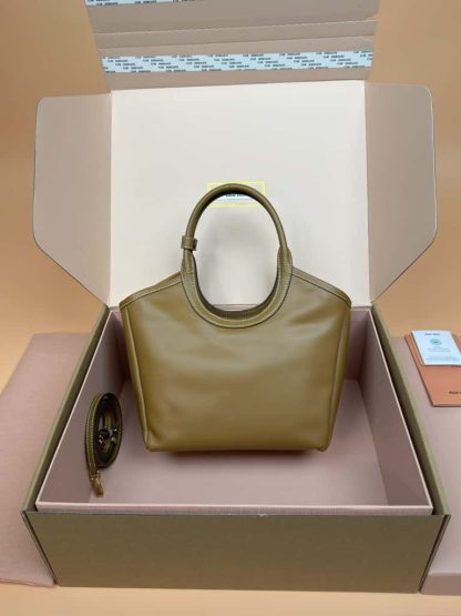 Replica Miu Miu Ivy leather bag 5BG288 #6096 - Image 3