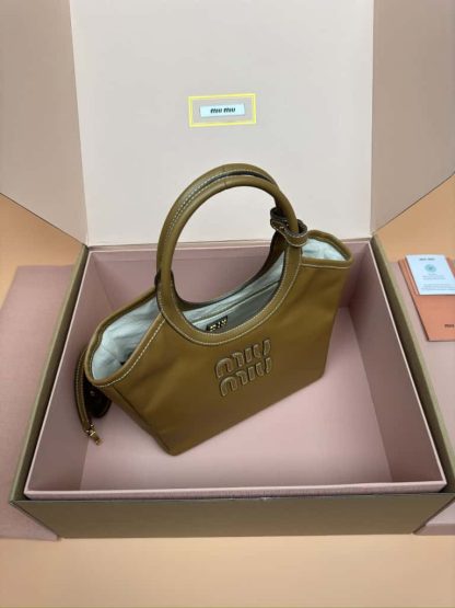 Replica Miu Miu Ivy leather bag 5BG288 #6096 - Image 6