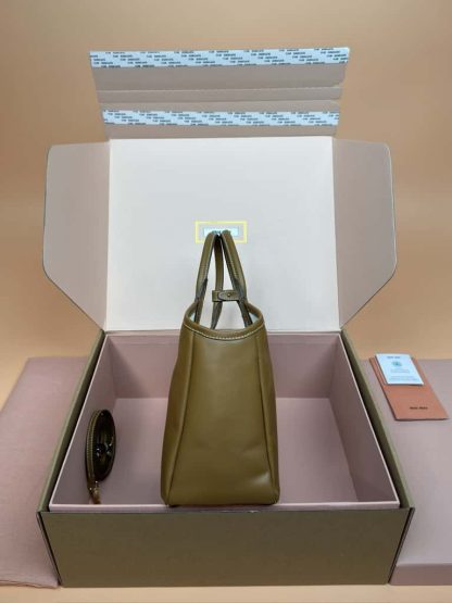Replica Miu Miu Ivy leather bag 5BG288 #6096 - Image 10