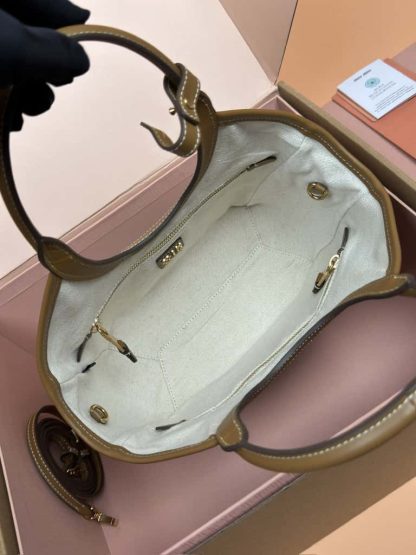 Replica Miu Miu Ivy leather bag 5BG288 #6096 - Image 8