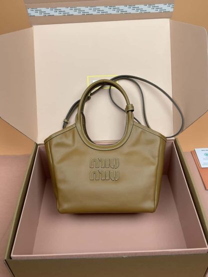 Replica Miu Miu Ivy leather bag 5BG288 #6096 - Image 9