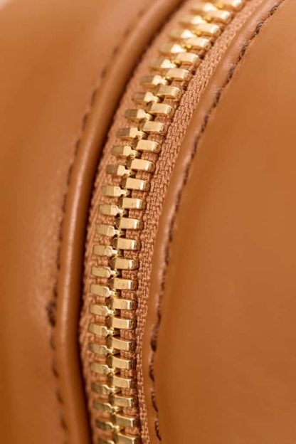 Replica Miu Miu Arcadie leather bag Cognac Large VIP Quality - Image 10