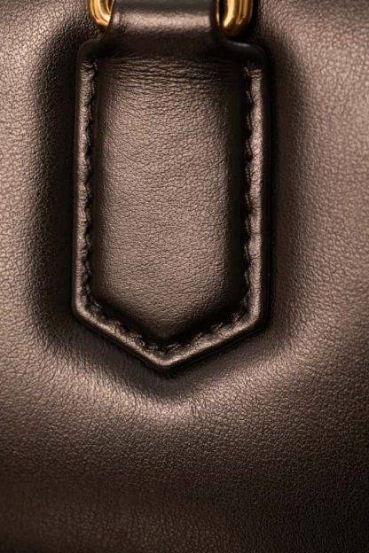 Replica Miu Miu Arcadie leather bag Black Large VIP Quality - Image 11